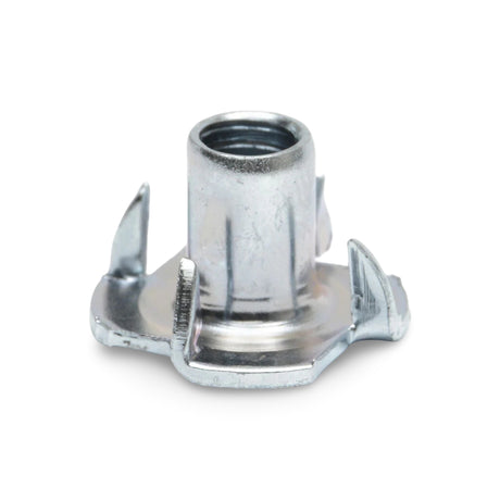 1/4-20 Barbed Steel T-Nut Image 1