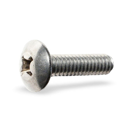 1/4-20 x 3/4 Stainless Steel Phillips Head Machine Screw Image 1