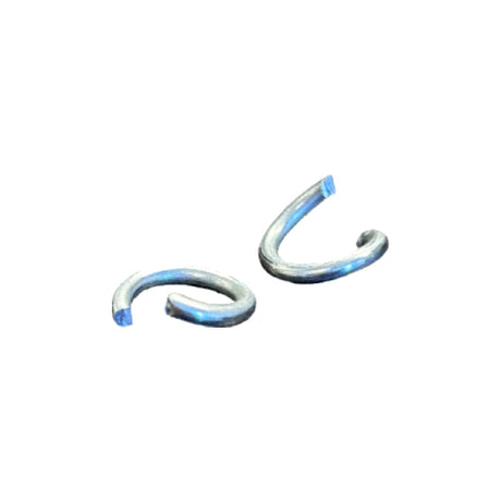 1/4" (#8) to 5/16" (#10) Galvanized Steel Shock Cord Hog Ring Clamps Image 2