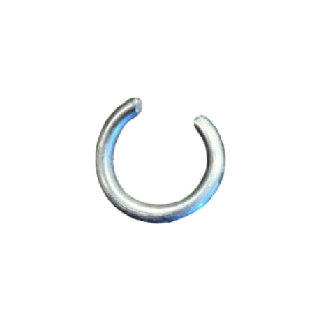 1/4" (#8) to 5/16" (#10) Galvanized Steel Shock Cord Hog Ring Clamps Image 1