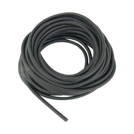 1/4" Black PVC Sling Chair Spline Cord Image 1