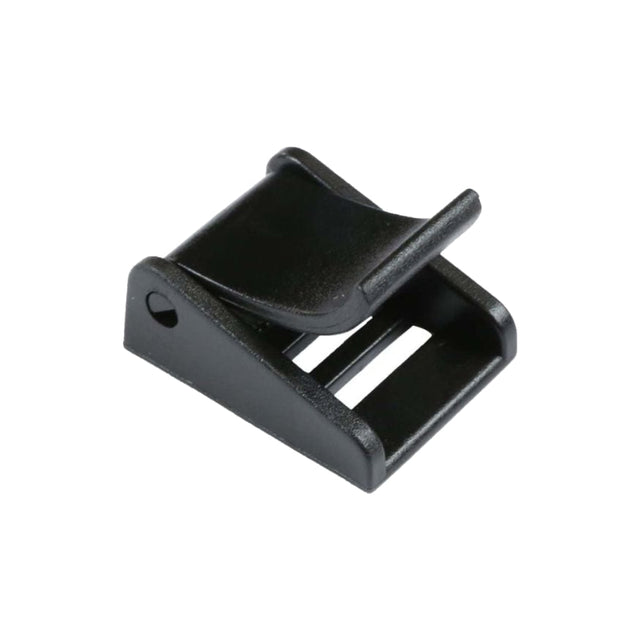 1" Black Acetyl Webbing Cam Buckle Image 1