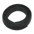 1" Black Economical Hook & Loop Wrap Tape Image 1