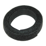 1" Black Economical Hook & Loop Wrap Tape Image 1
