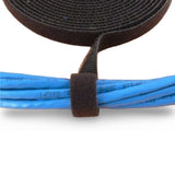 1" Black Economical Hook & Loop Wrap Tape Image 2