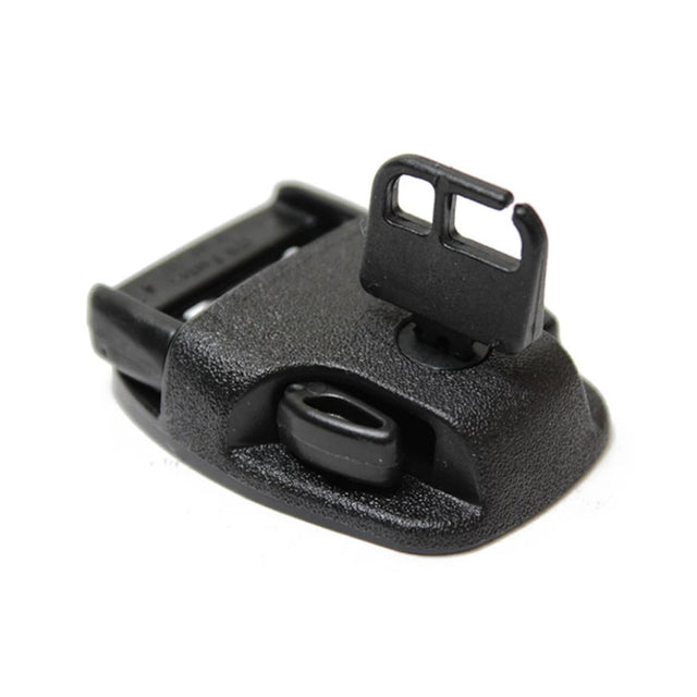 1" Black Locking Hot Tub Cover Strap Buckle Image 1