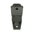 1" Black Mountable Center Release Webbing Buckle Image 1