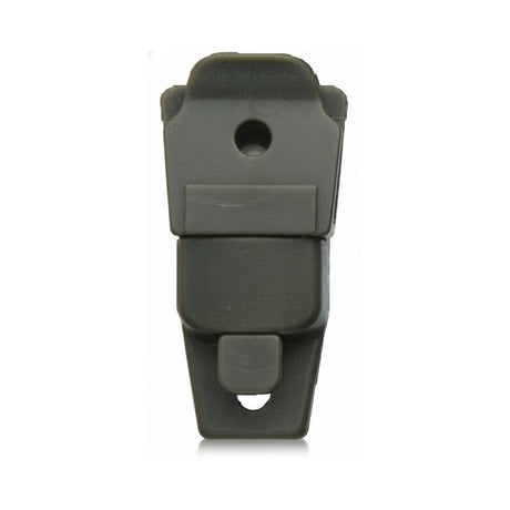 1" Black Mountable Center Release Webbing Buckle Image 1