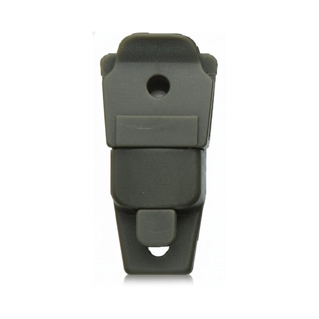 1" Black Mountable Center Release Webbing Buckle Image 1