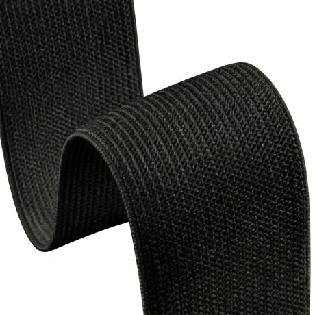 1" Heavy-Duty Polyester Woven Elastic Trim Image 1