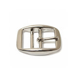 1" Nickel-Plated Zinc Webbing Tongue Buckle Image 1