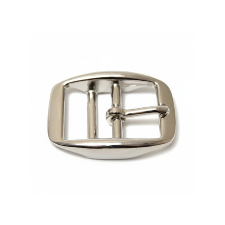 1" Nickel-Plated Zinc Webbing Tongue Buckle Image 1