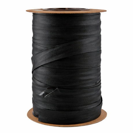 1" Stamoid™ Black Bias Binding Tape Image 1