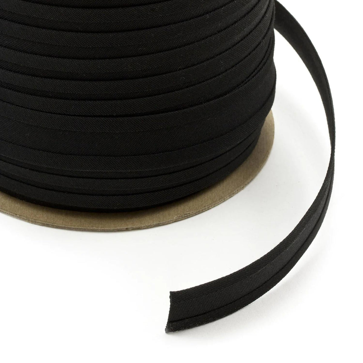 1" Sunbrella® Black Bias Binding Tape Image 1