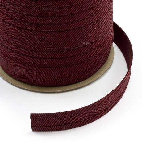 1" Sunbrella® Dubonnet Tweed Bias Binding Tape Image 1