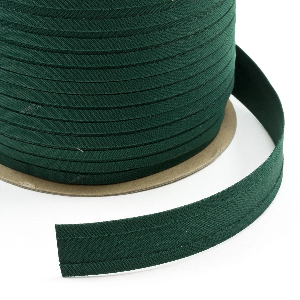 1" Sunbrella® Forest Green Bias Binding Tape Image 1