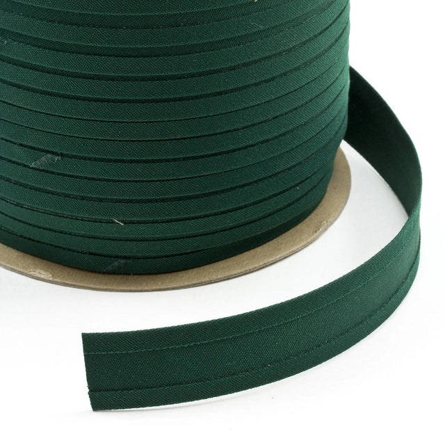 1" Sunbrella® Forest Green Bias Binding Tape Image 1