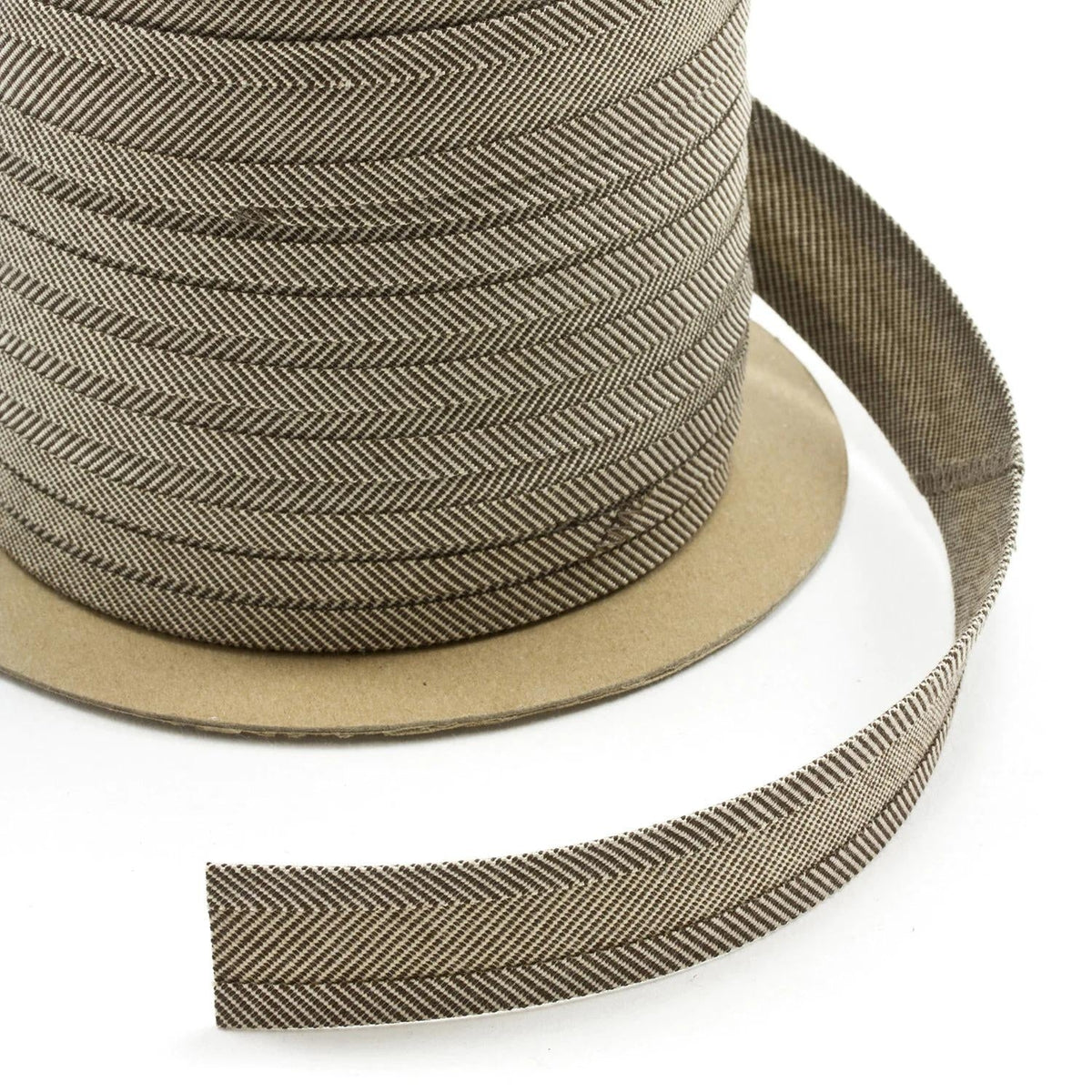 1" Sunbrella® Linen Tweed Bias Binding Tape Image 1