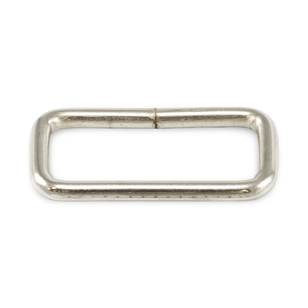 1" x 7/16" Stainless Steel Webbing Loop Image 1