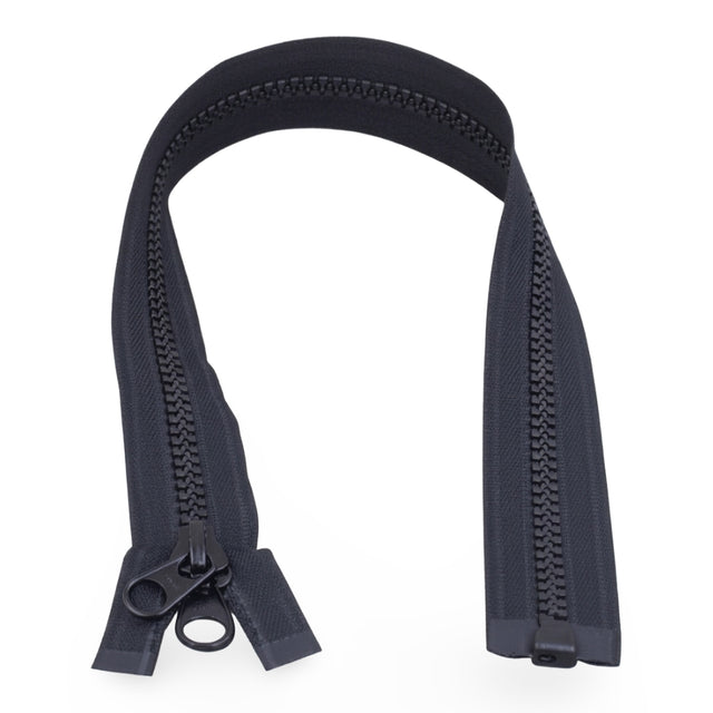 120" YKK® #10 VISLON® (Molded Tooth) Separating Zipper Image 1