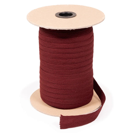 13/16" Sunbrella® Burgundy Braid Binding Tape Image 1