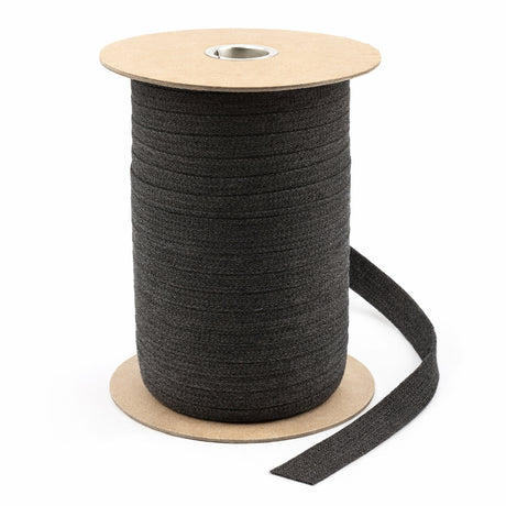 13/16" Sunbrella® Charcoal Gray Braid Binding Tape Image 1