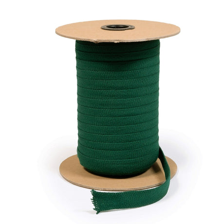 13/16" Sunbrella® Forest Green Braid Binding Tape Image 1