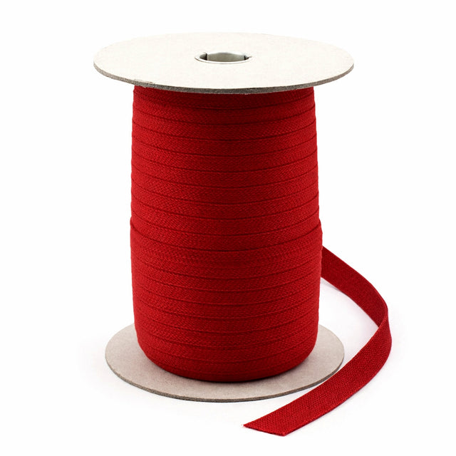 13/16" Sunbrella® Jockey Red Braid Binding Tape Image 1