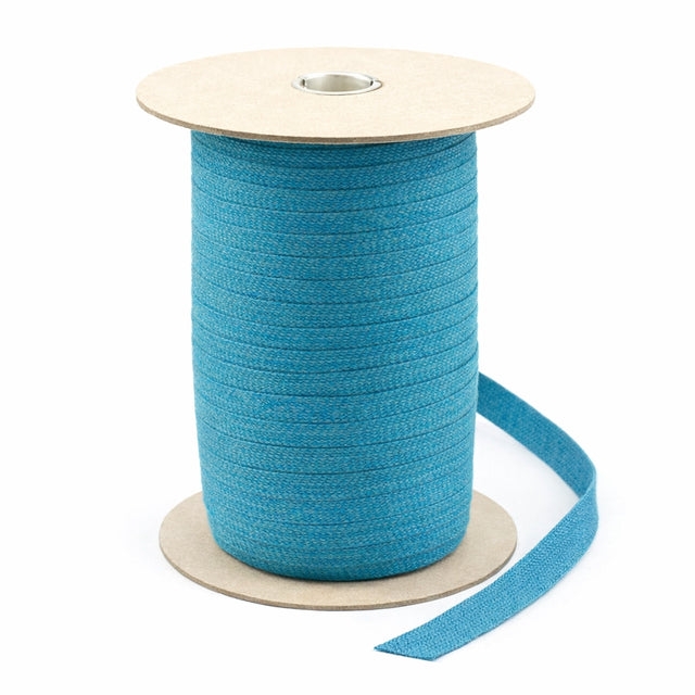 13/16" Sunbrella® Turquoise Braid Binding Tape Image 1