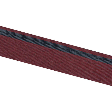 2-1/8" E-Z Lace Supreme Burgundy Slotted Webbing Image 1