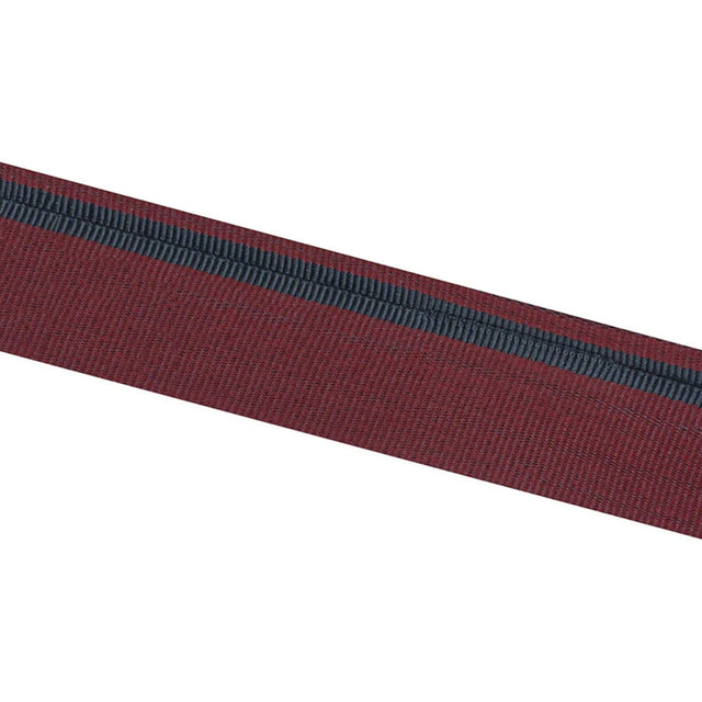 2-1/8" E-Z Lace Supreme Burgundy Slotted Webbing Image 1
