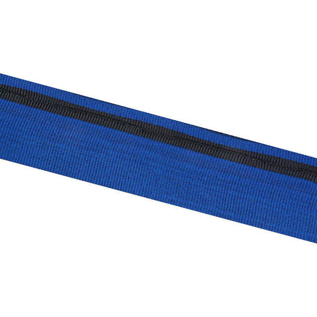 2-1/8" E-Z Lace Supreme Pacific Blue Slotted Webbing Image 1