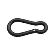2" Black Polyacetal Carabiner Snap Hook Image 1