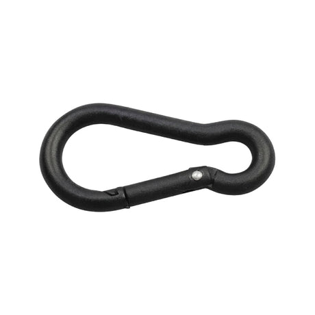 2" Black Polyacetal Carabiner Snap Hook Image 1