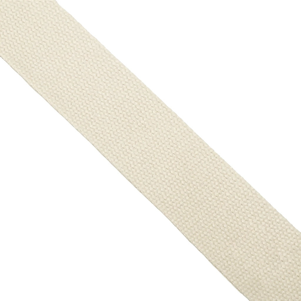 2" Heavy-Duty Natural Cotton Webbing (2.5 mm) Image 1