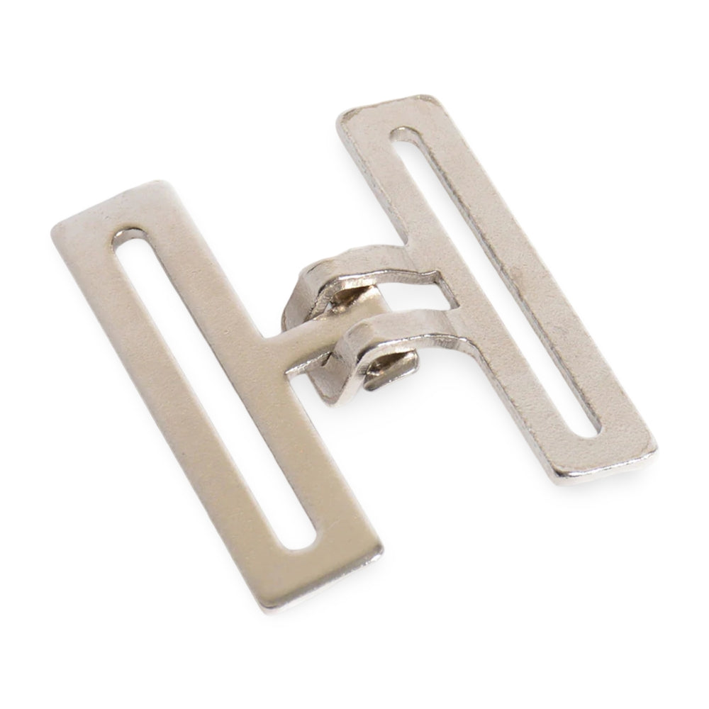 2" Nickel-Plated Steel Surcingle Hook & Clasp Image 1