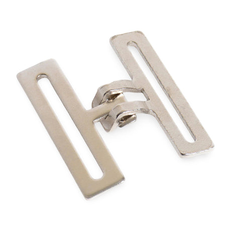 2" Nickel-Plated Steel Surcingle Hook & Clasp Image 1