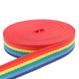 2" Rainbow Polypropylene Webbing (1 mm) Image 1