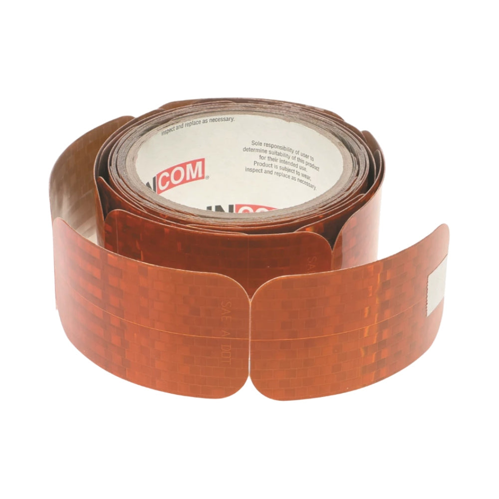 2" x 3-1/2" Rectangular Peel & Stick Road Reflector Tape Image 2