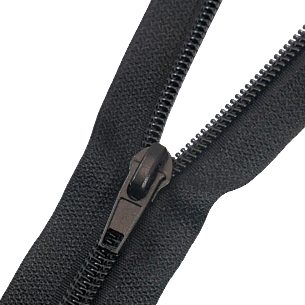 20" #5 Coil Open-End Locking Zipper Image 2