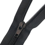 20" #5 Coil Open-End Locking Zipper Image 2