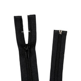 20" #5 Coil Open-End Locking Zipper Image 1