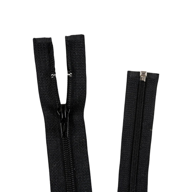 20" #5 Coil Open-End Locking Zipper Image 1