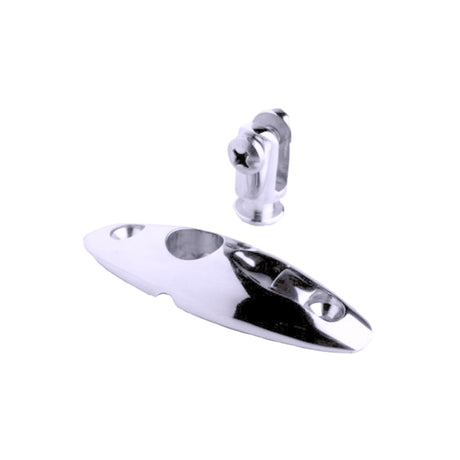 3-1/2" x 1-3/16" Stainless Steel Quick-Release Deck Hinge Image 2