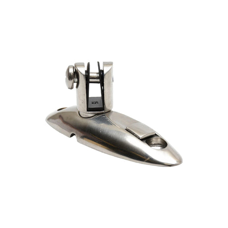 3-1/2" x 1-3/16" Stainless Steel Quick-Release Deck Hinge Image 1