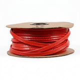 3/16" x 5/16" Red PVC Upholstery Piping Welt Image 1