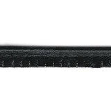 3/16" x 5/16" White Water Black (9009) Upholstery Piping Welt Image 1