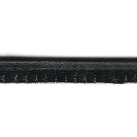 3/16" x 5/16" White Water Black (9009) Upholstery Piping Welt Image 1