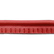 3/16" x 5/16" White Water Red (001) Upholstery Piping Welt Image 1