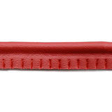3/16" x 5/16" White Water Red (001) Upholstery Piping Welt Image 1